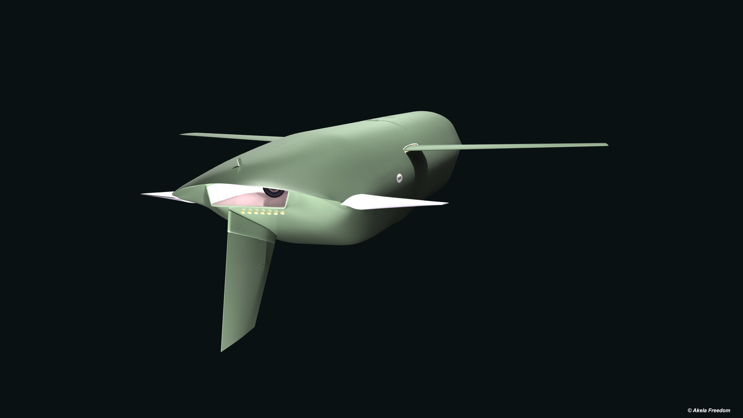 AGM-129 ACM Missile 3D model_6