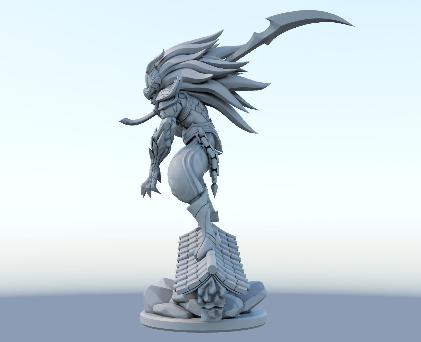 nightbringer yasuo 3D Print Model 3D print model_8