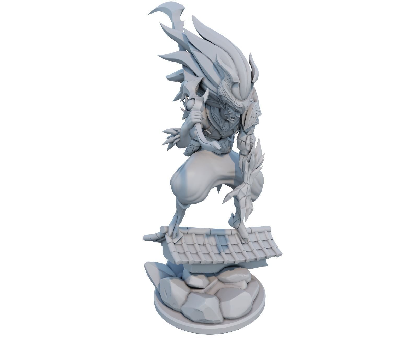 nightbringer yasuo 3D Print Model 3D print model_3