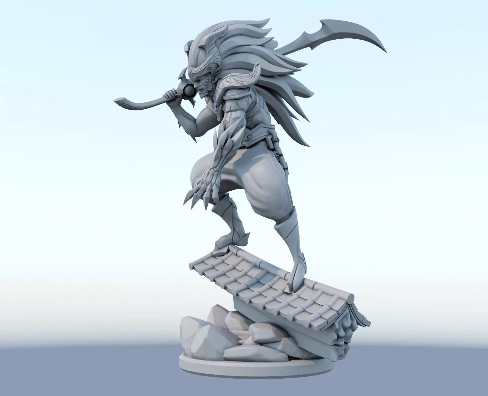 nightbringer yasuo 3D Print Model 3D print model_0
