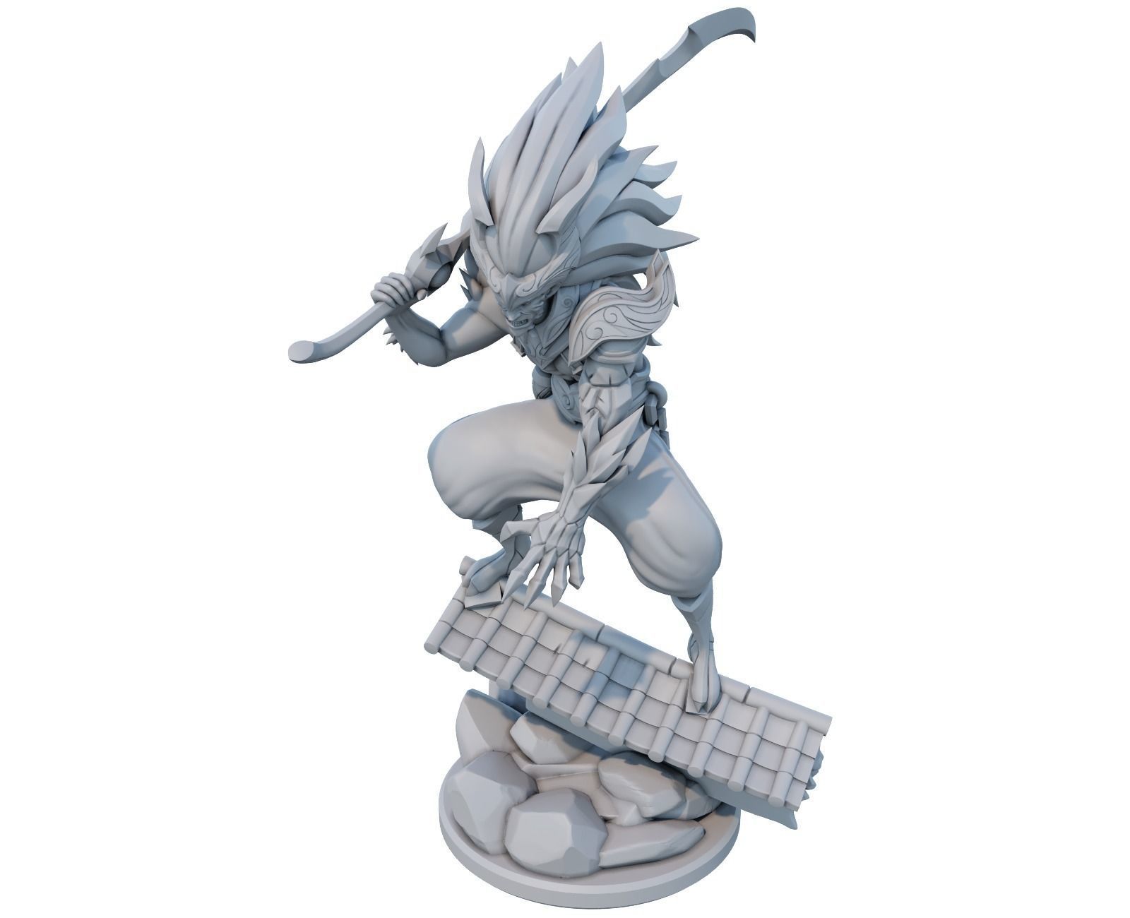 nightbringer yasuo 3D Print Model 3D print model_4