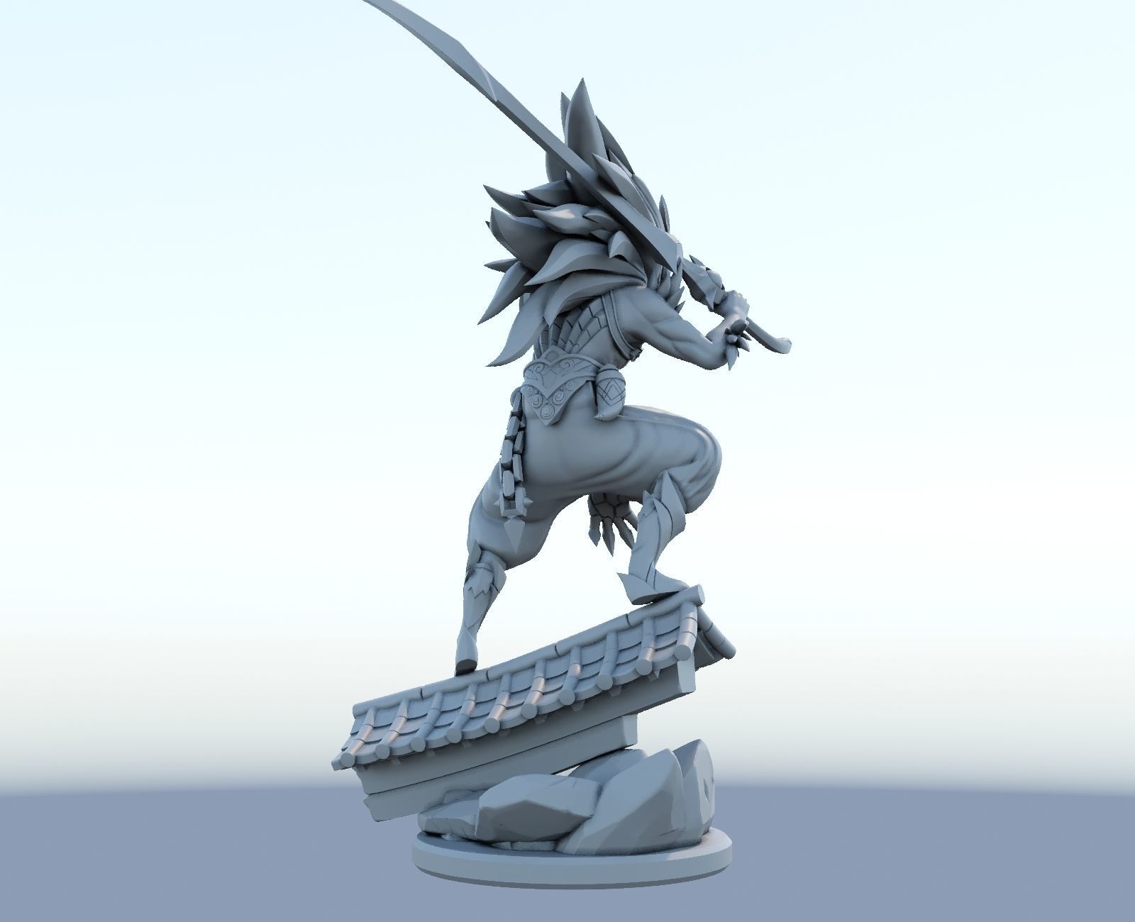 nightbringer yasuo 3D Print Model 3D print model_10