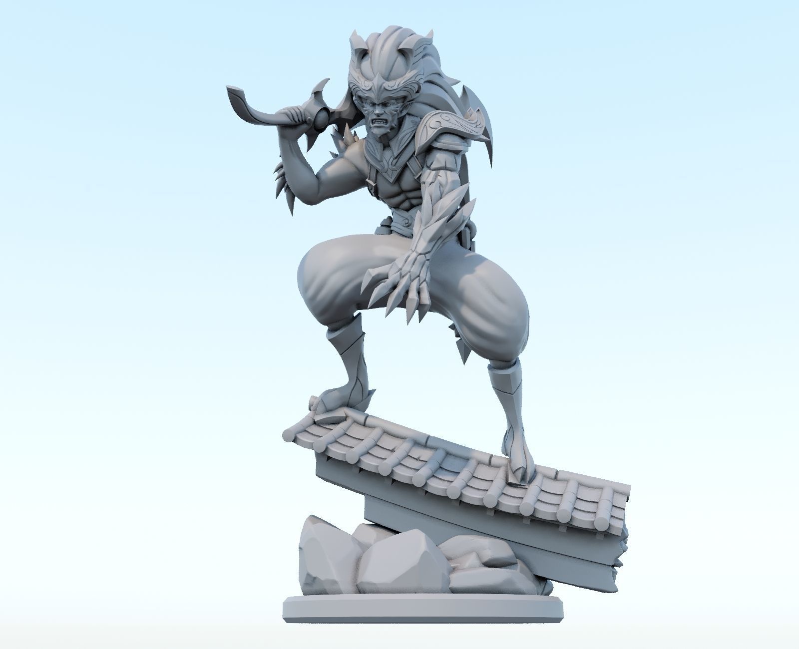 nightbringer yasuo 3D Print Model 3D print model_2