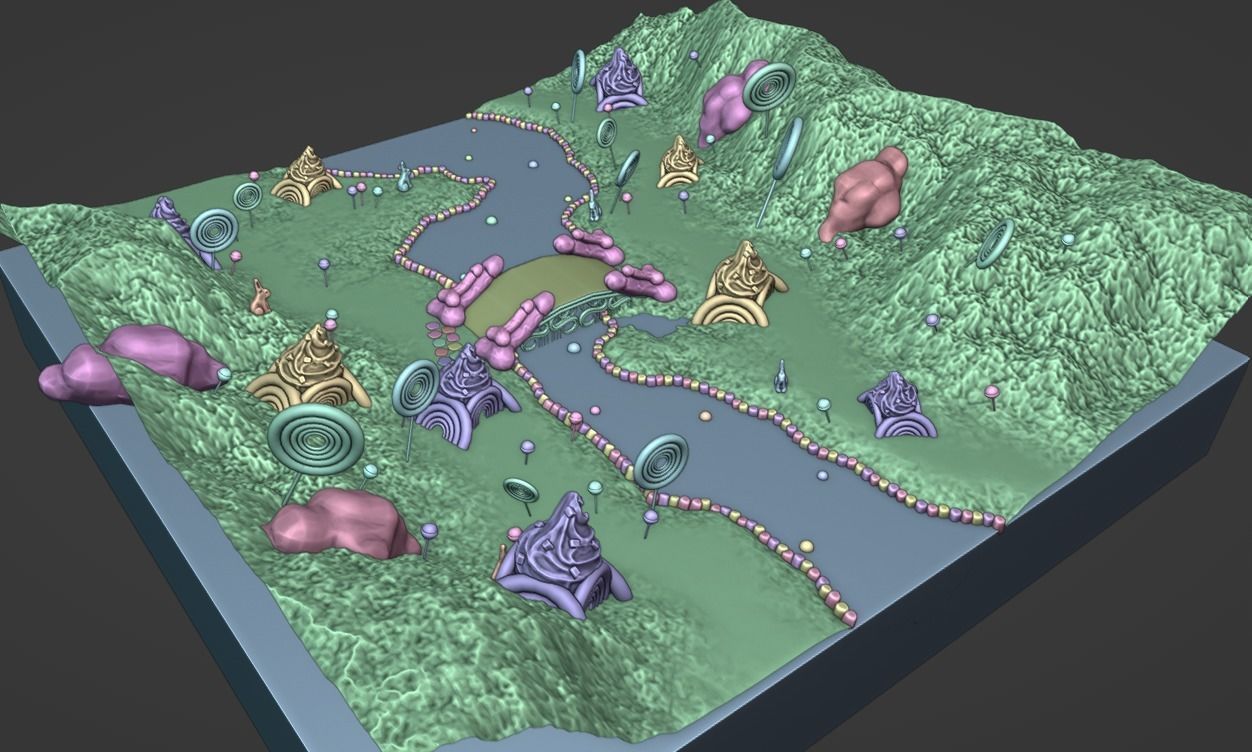 Candy Land To Choke On - 25MAR21 by DSZarts 3D model_4