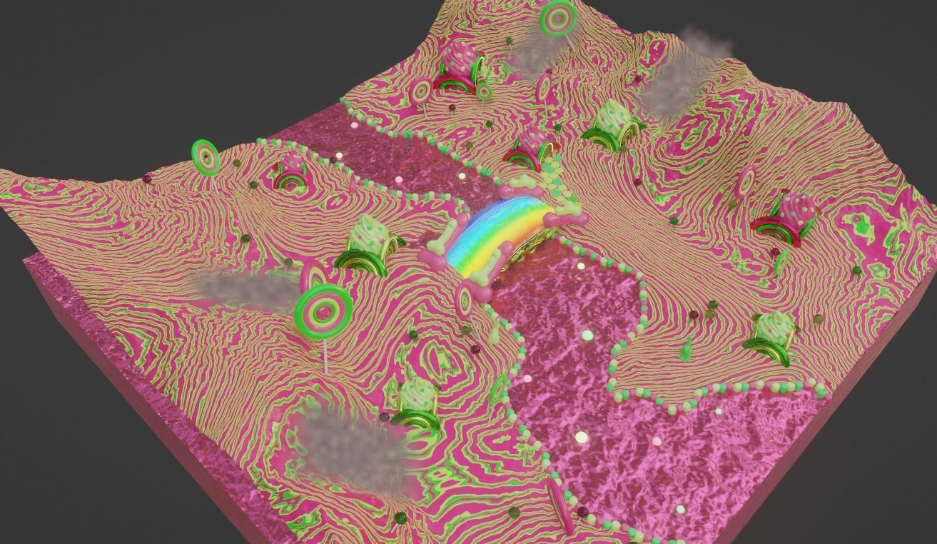 Candy Land To Choke On - 25MAR21 by DSZarts 3D model_20