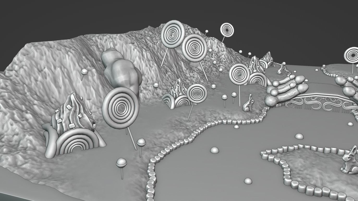 Candy Land To Choke On - 25MAR21 by DSZarts 3D model_6