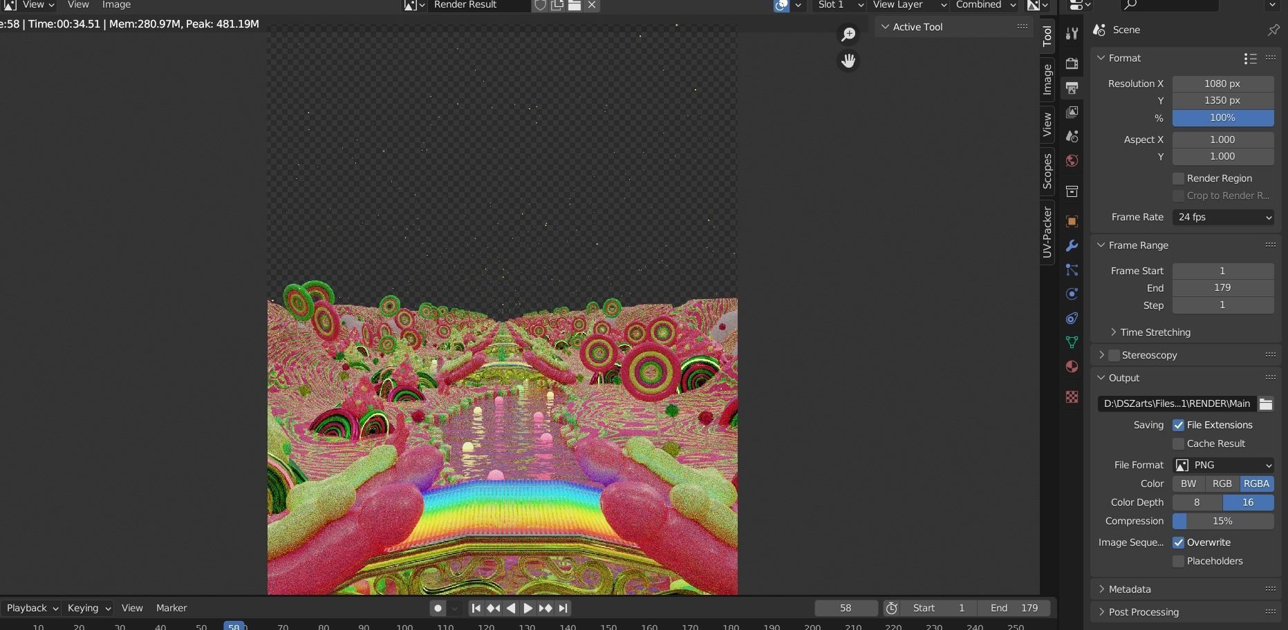 Candy Land To Choke On - 25MAR21 by DSZarts 3D model_25