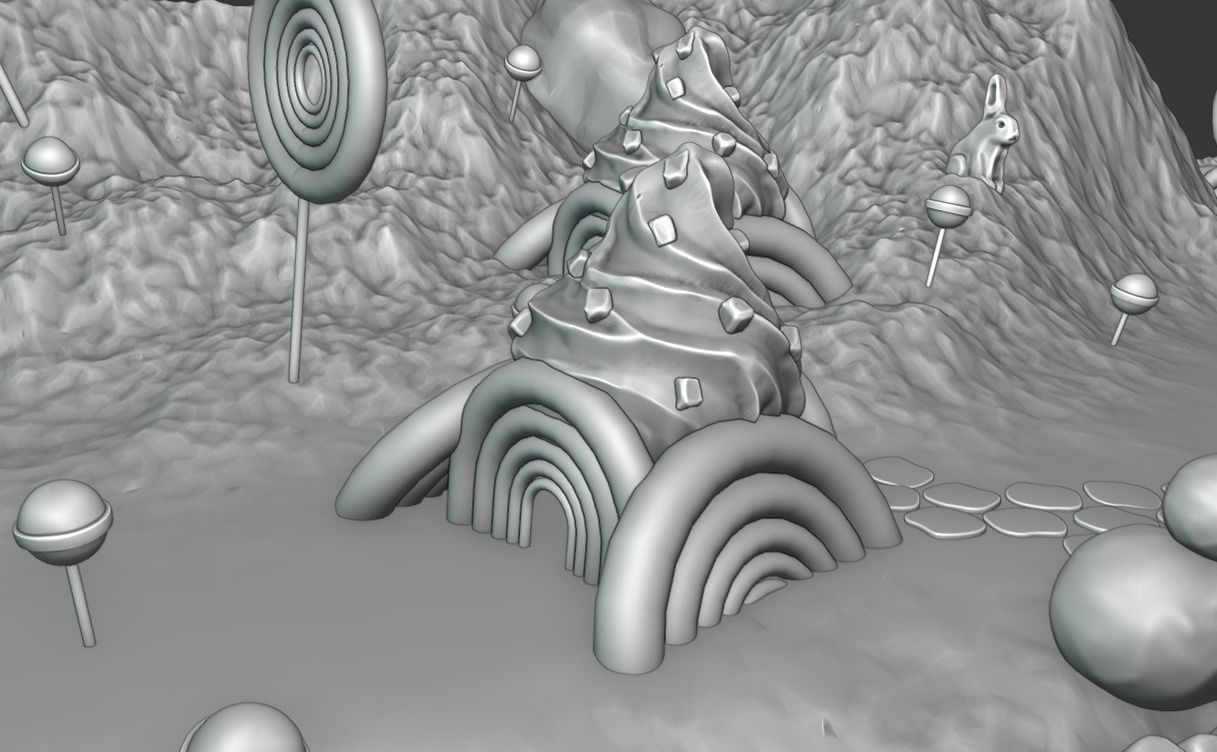 Candy Land To Choke On - 25MAR21 by DSZarts 3D model_7