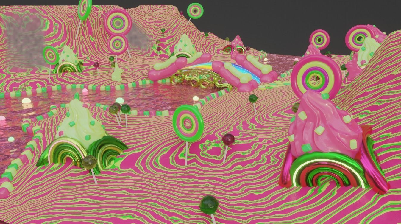 Candy Land To Choke On - 25MAR21 by DSZarts 3D model_13