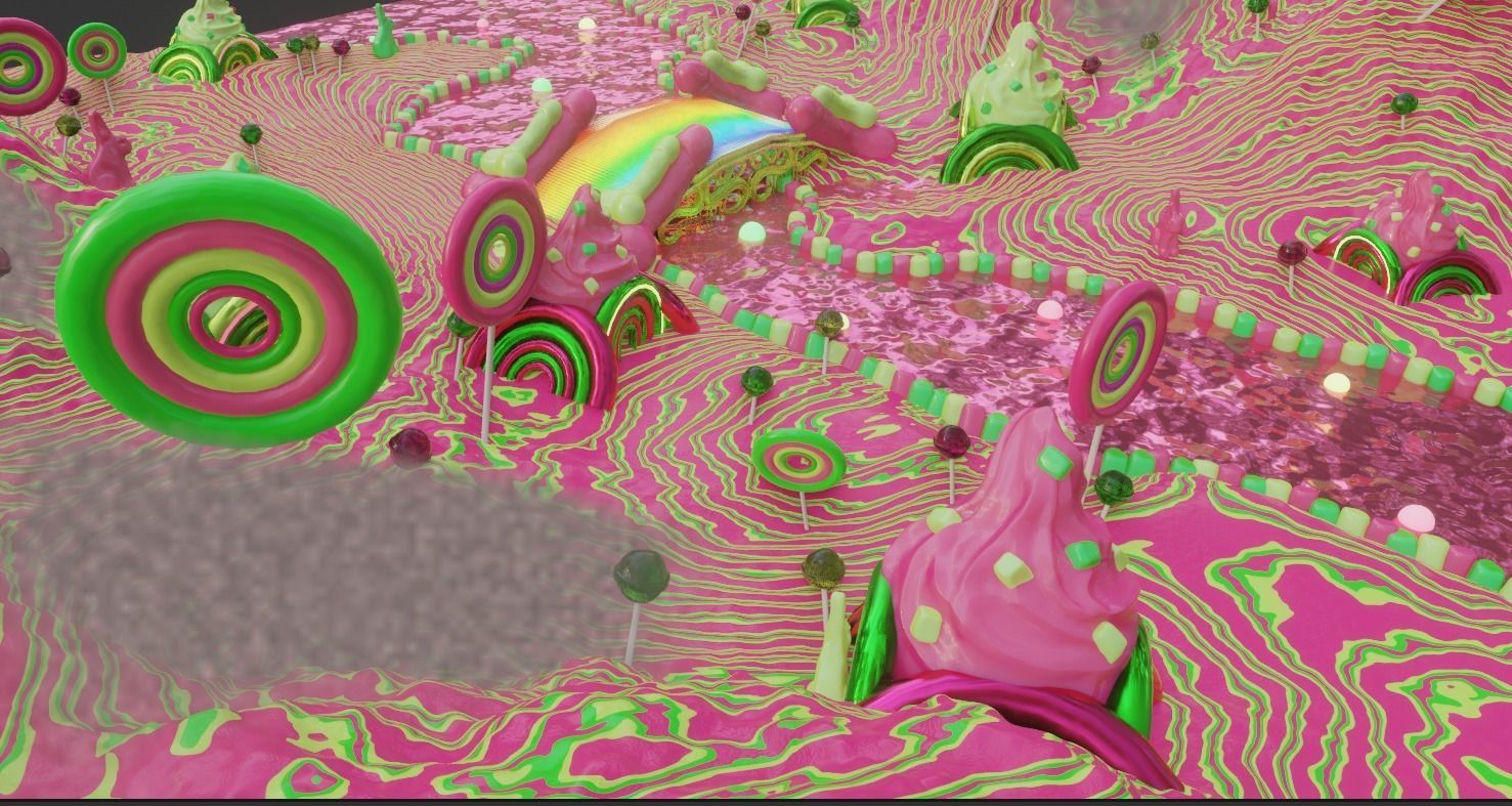 Candy Land To Choke On - 25MAR21 by DSZarts 3D model_14