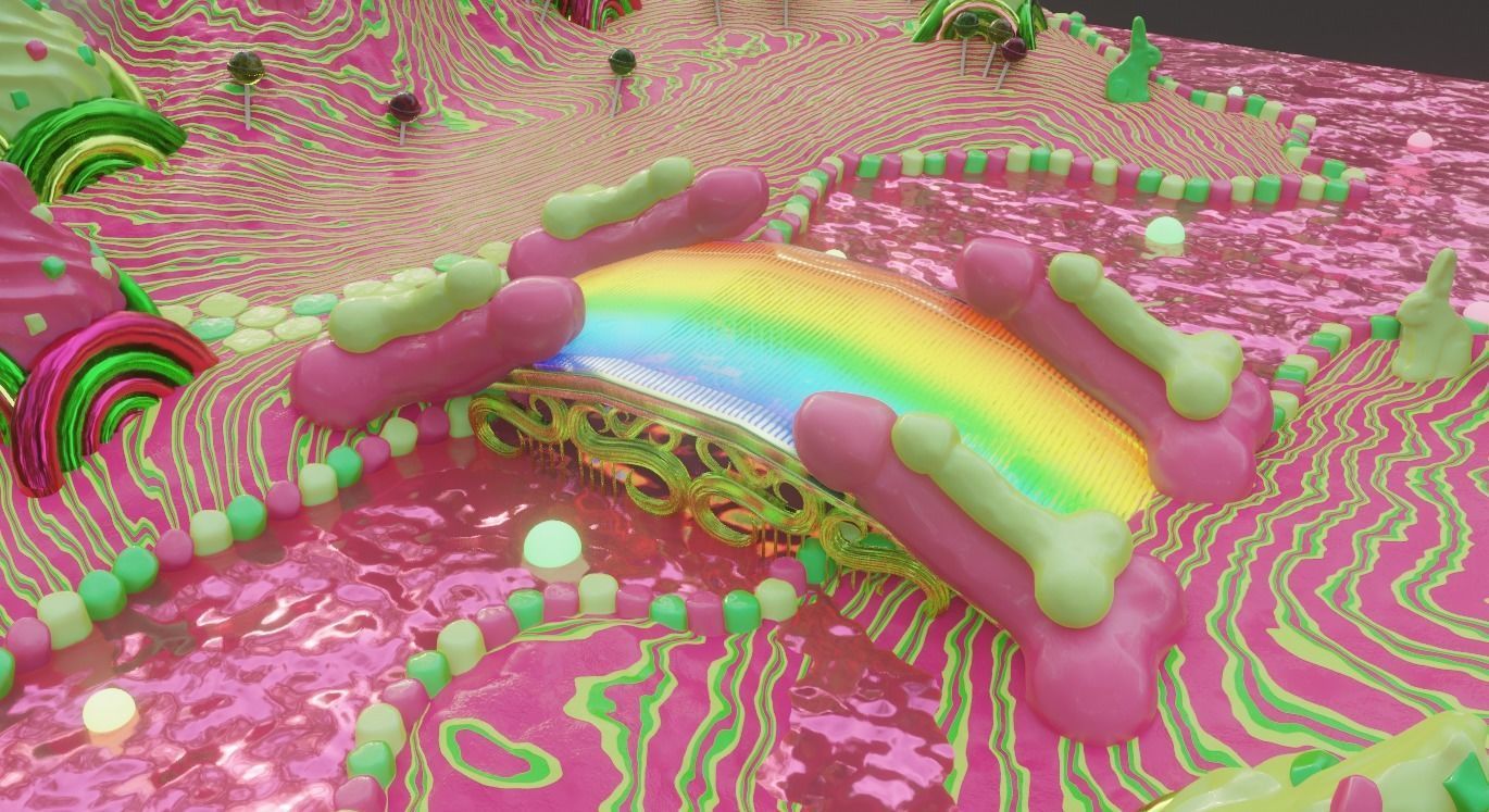 Candy Land To Choke On - 25MAR21 by DSZarts 3D model_16