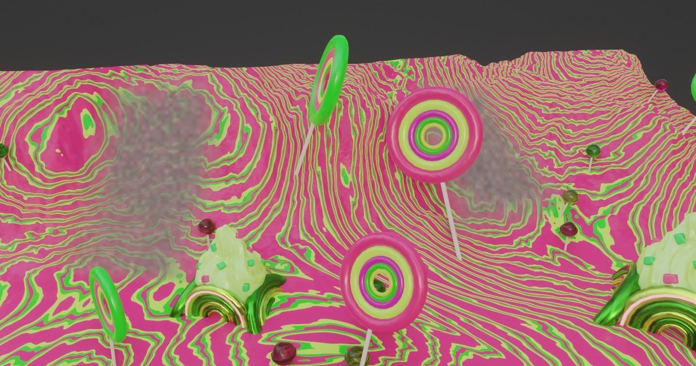 Candy Land To Choke On - 25MAR21 by DSZarts 3D model_17