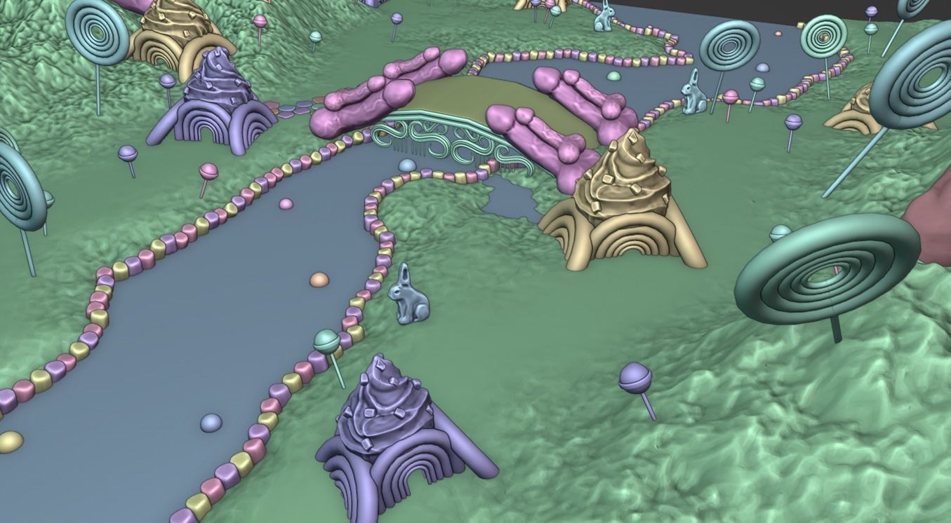 Candy Land To Choke On - 25MAR21 by DSZarts 3D model_3