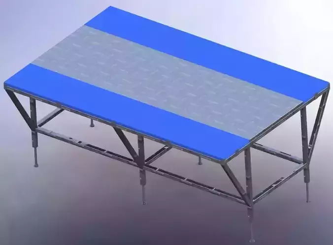 Stainless Steel Industrial Kitchen Table