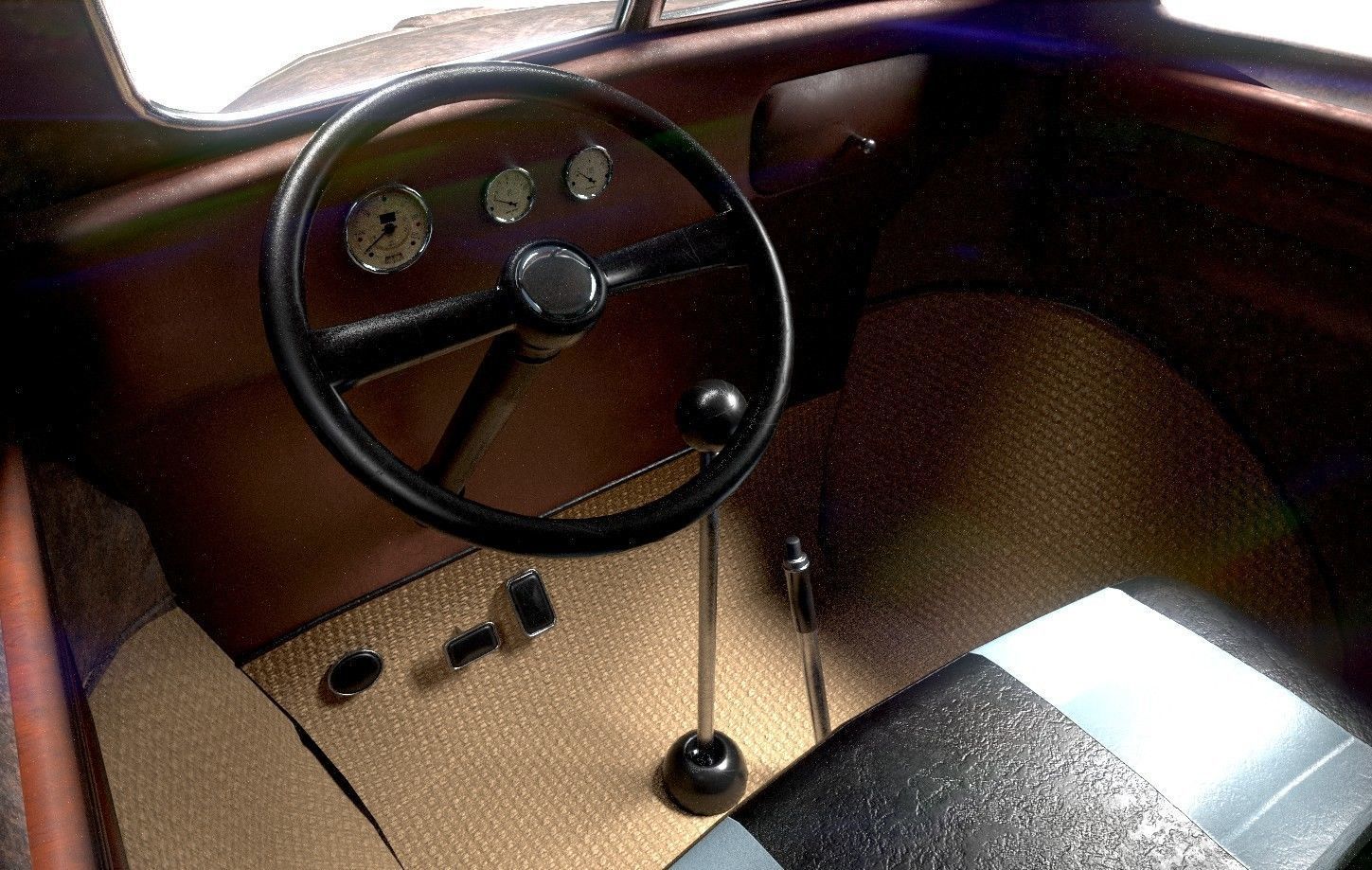 Food Truck Oldschool 3D model_12