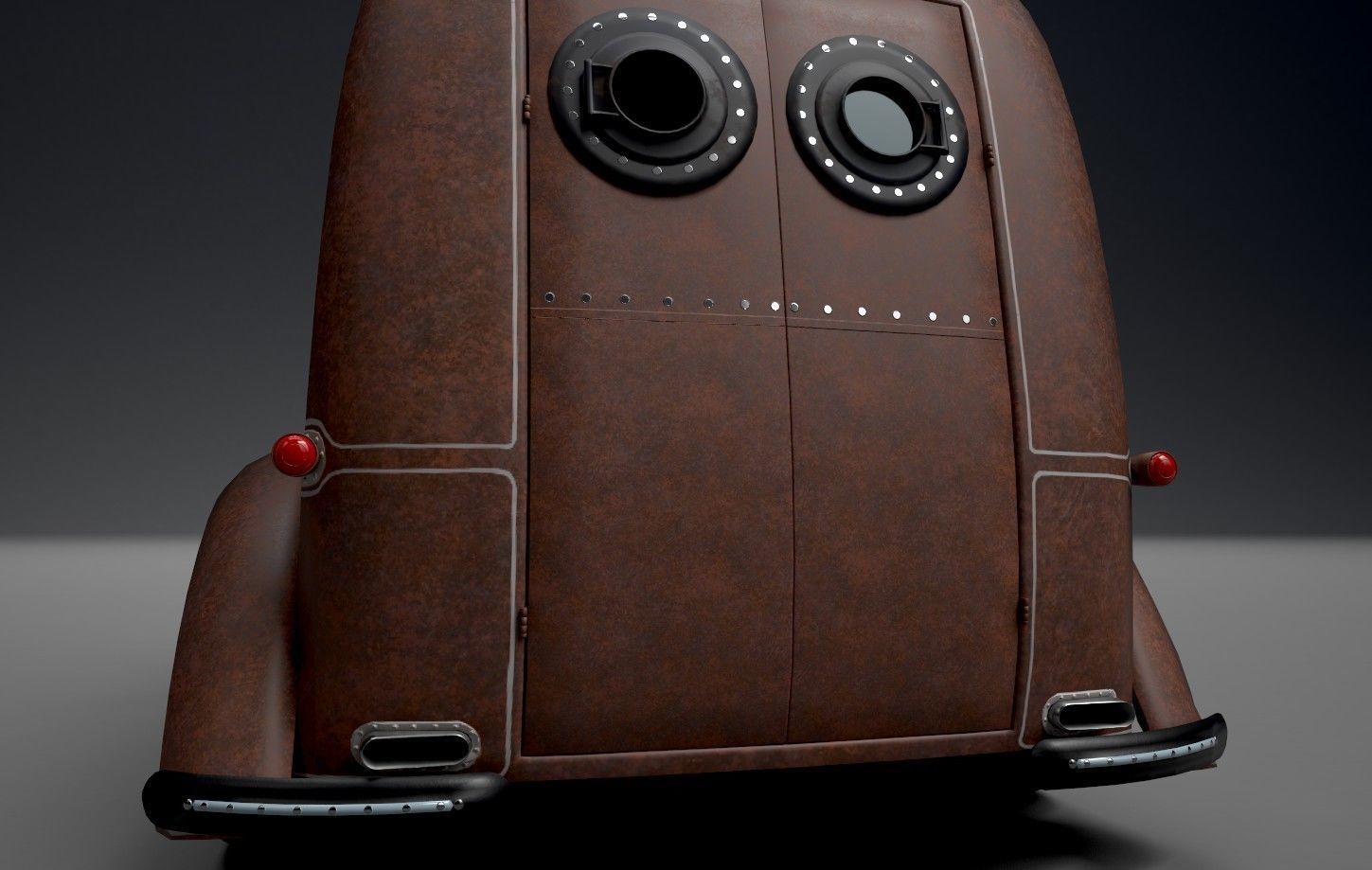 Food Truck Oldschool 3D model_16