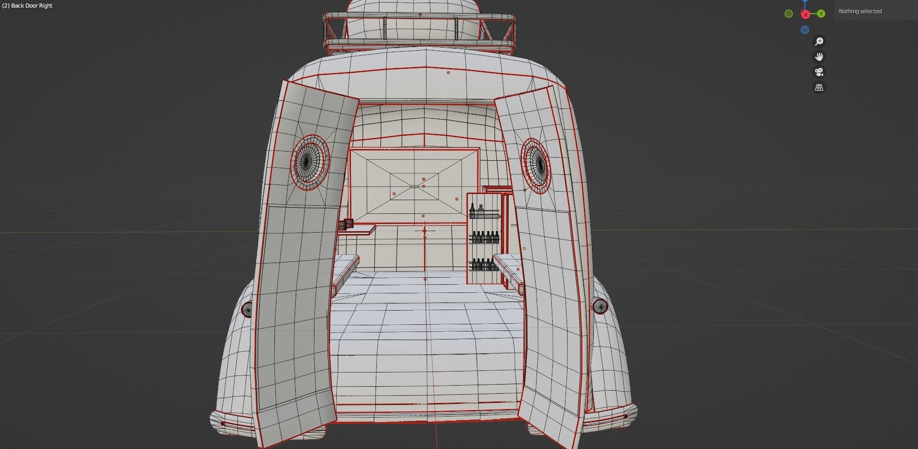 Food Truck Oldschool 3D model_19