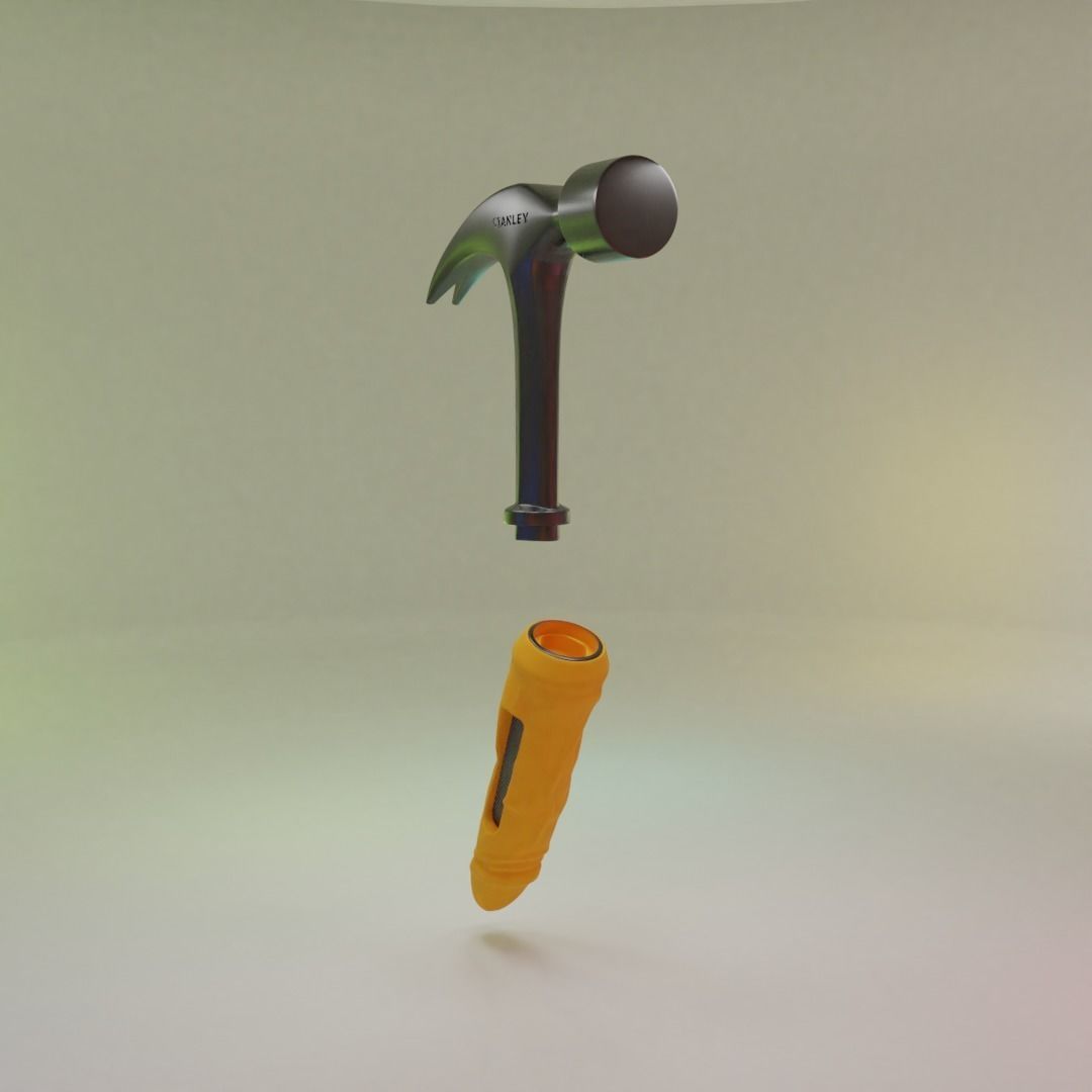 Funny Hammer 3D print model_3