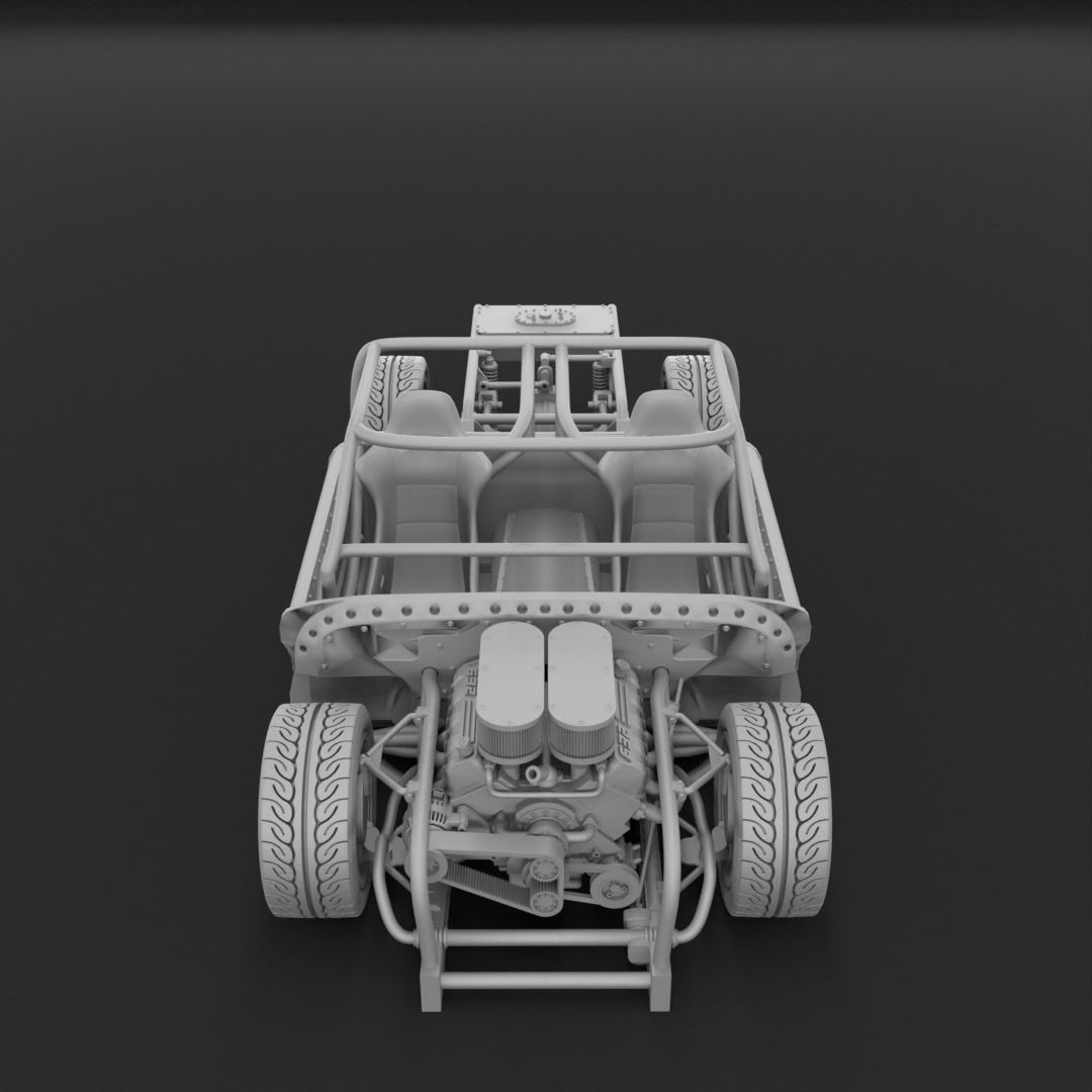 1966 CHEVROLET C10 CUSTOM TRANS KIT 3D print model_3