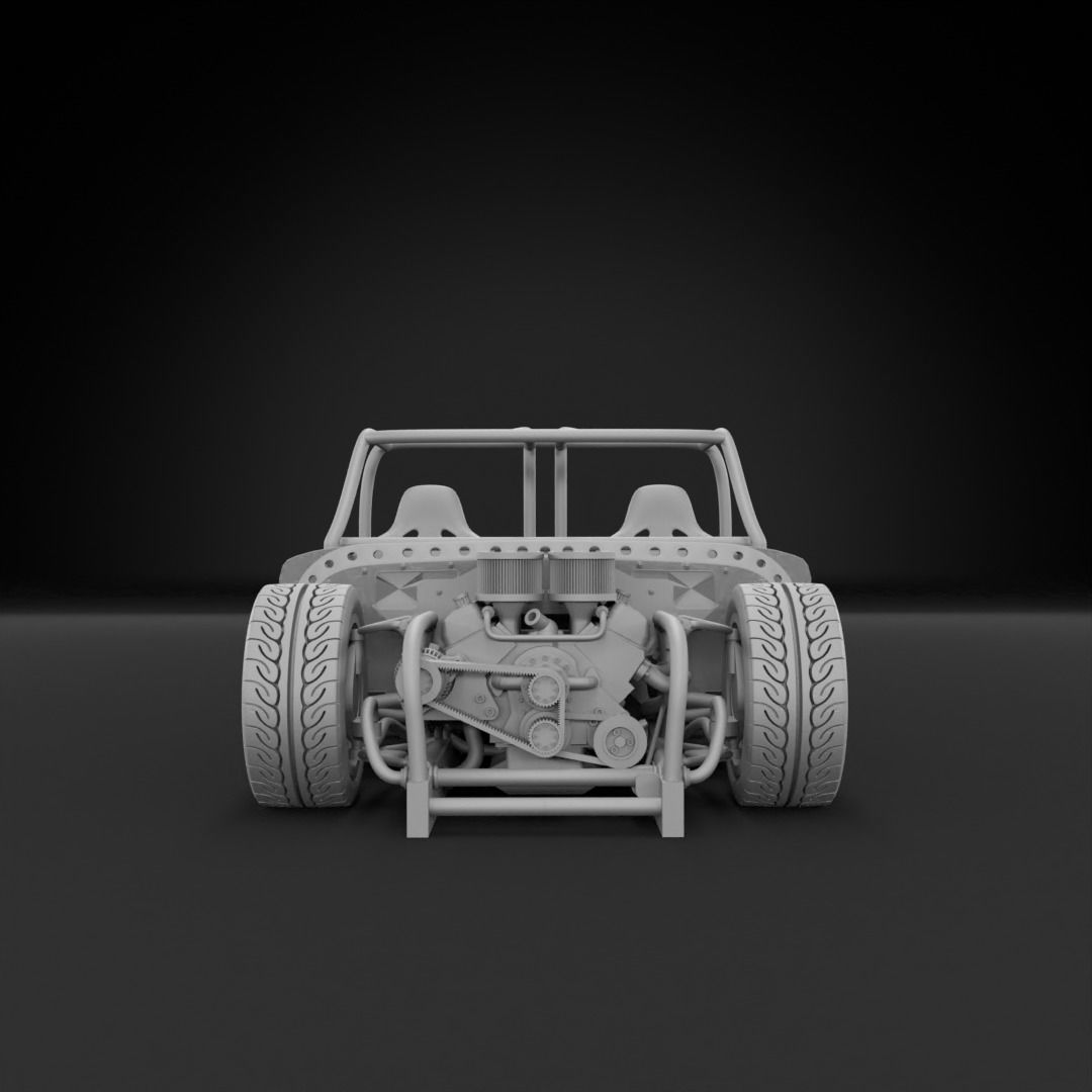 1966 CHEVROLET C10 CUSTOM TRANS KIT 3D print model_10