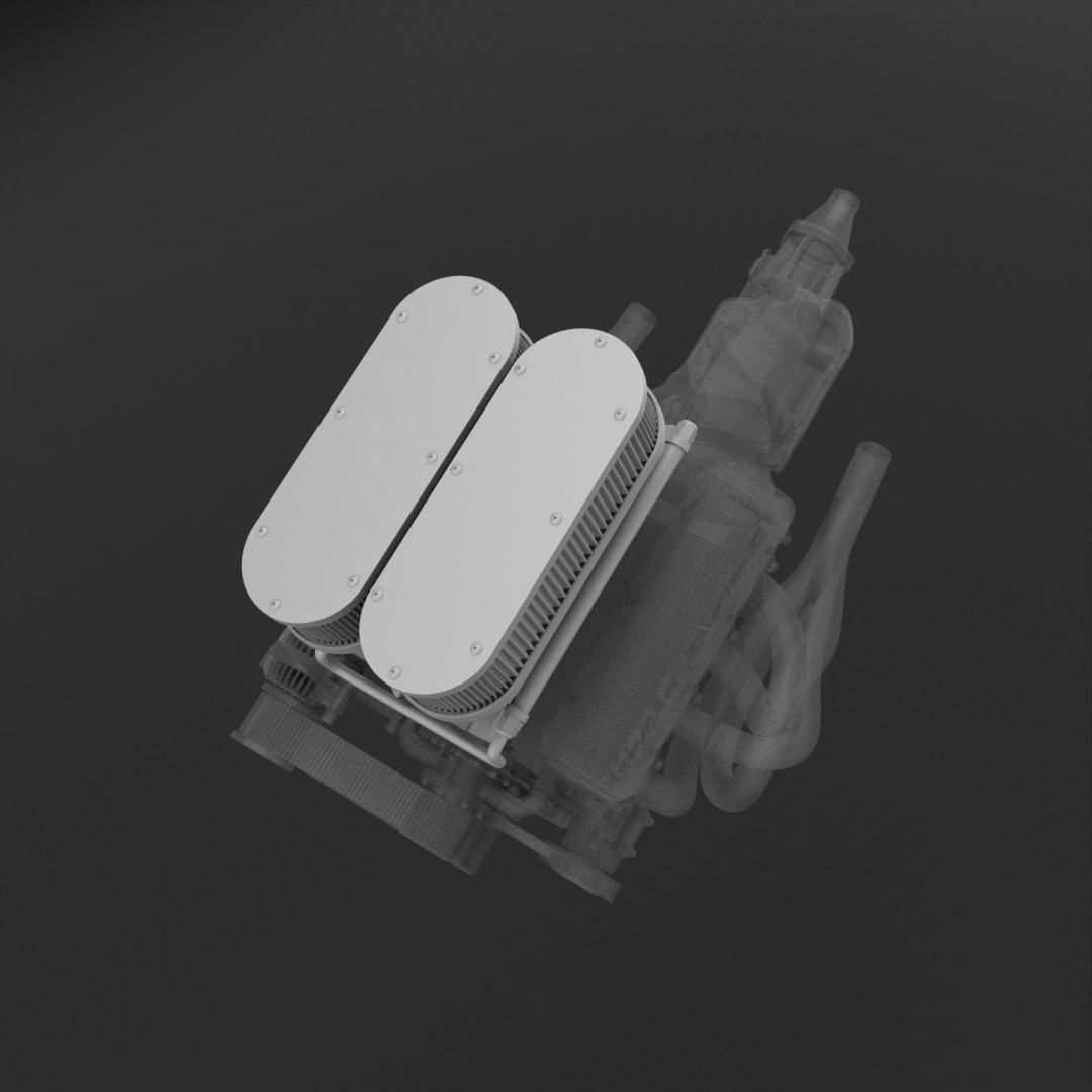 1966 CHEVROLET C10 CUSTOM TRANS KIT 3D print model_45