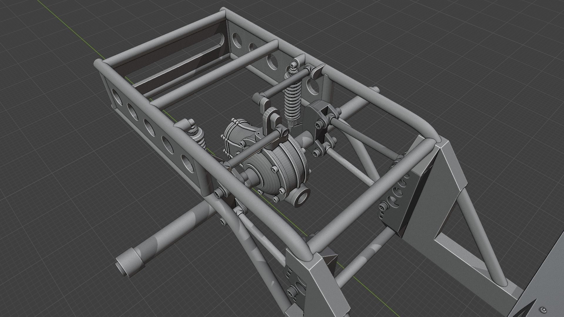 1966 CHEVROLET C10 CUSTOM TRANS KIT 3D print model_15