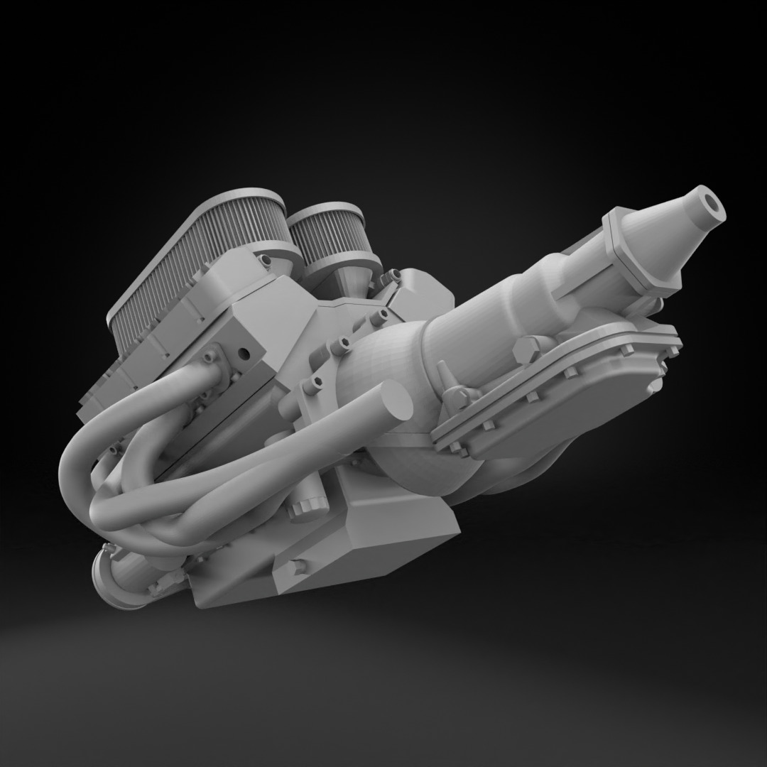 1966 CHEVROLET C10 CUSTOM TRANS KIT 3D print model_52