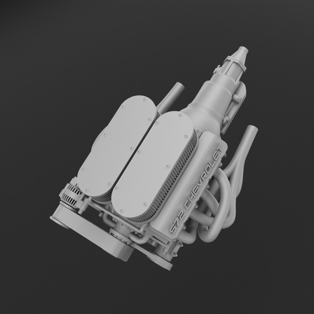 1966 CHEVROLET C10 CUSTOM TRANS KIT 3D print model_49