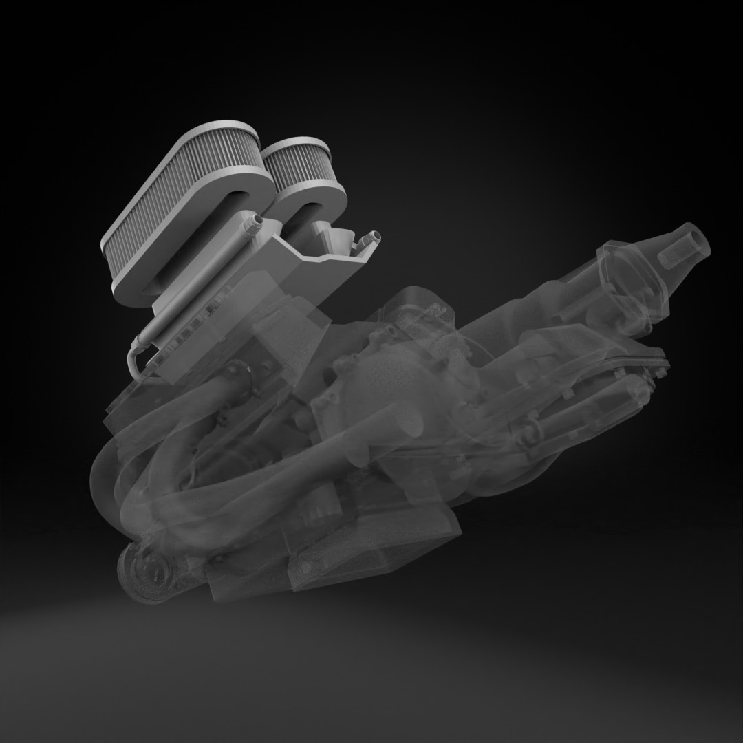 1966 CHEVROLET C10 CUSTOM TRANS KIT 3D print model_41