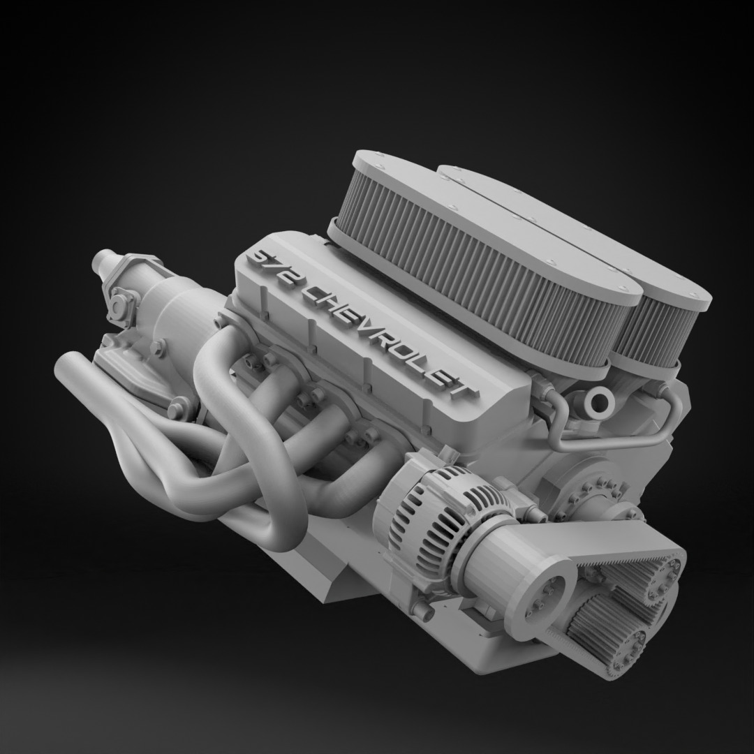 1966 CHEVROLET C10 CUSTOM TRANS KIT 3D print model_44