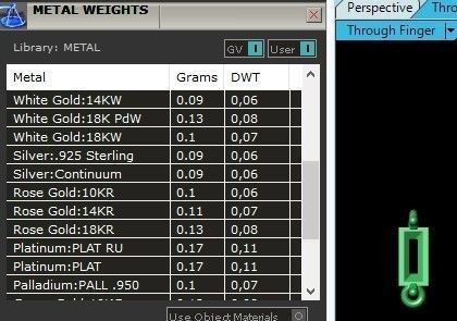 luxurious set long earring and pendant brush with stones 3D Model Collection_10