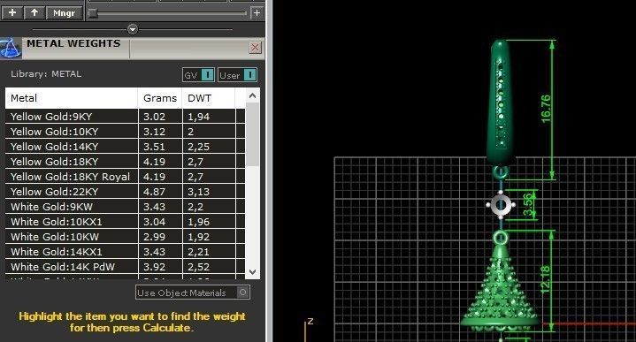luxurious set long earring and pendant brush with stones 3D Model Collection_28