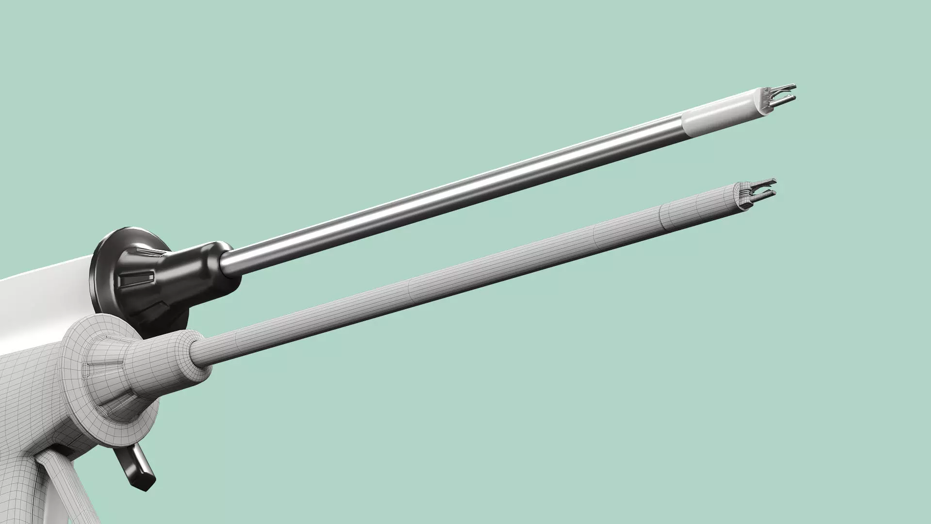 Endoscopic Clip Applier 3D model_0