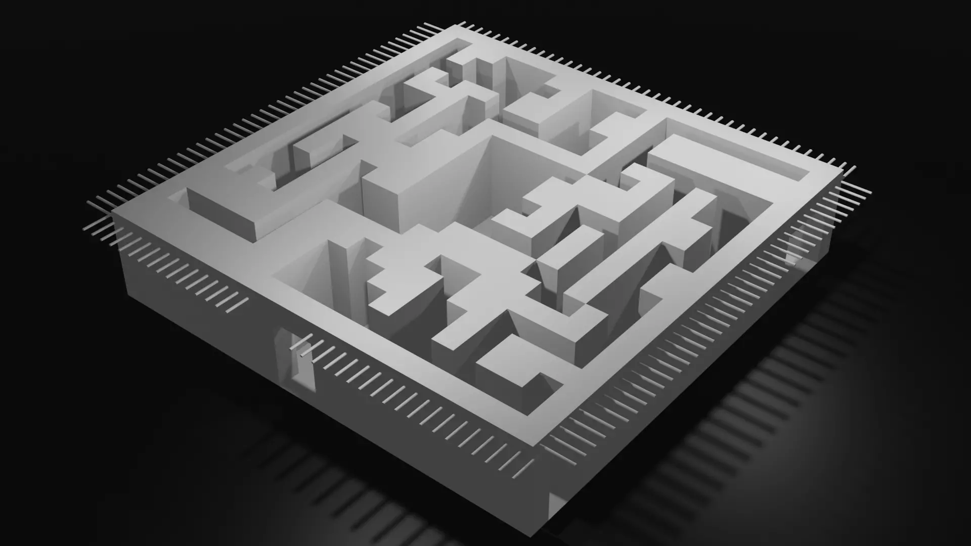 Labirhin Model Labyrinth 3D model | CGTrader