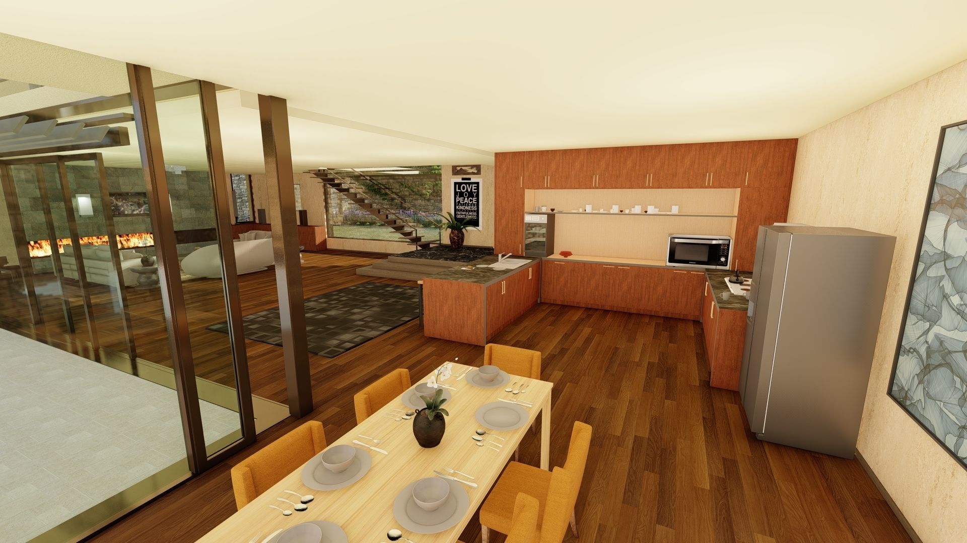 Happy Little Villa 3D model_12