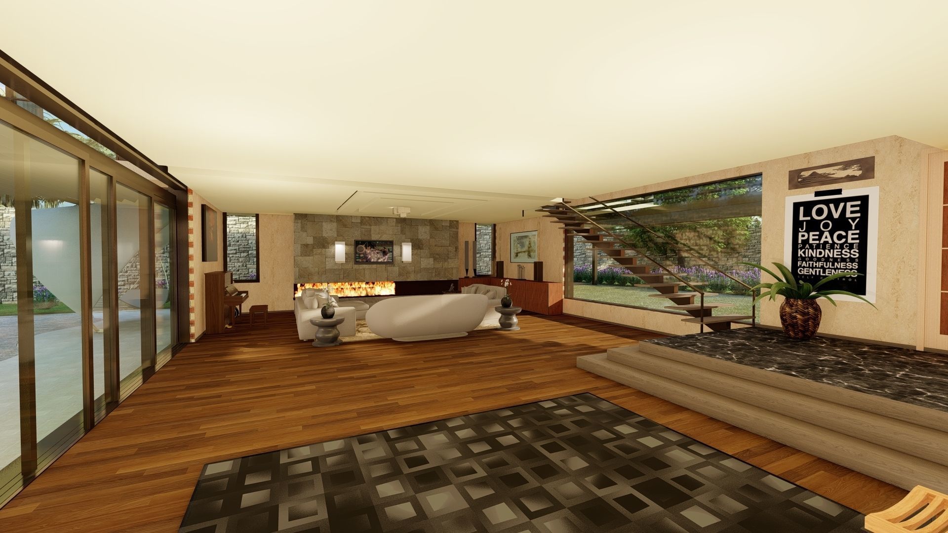 Happy Little Villa 3D model_6