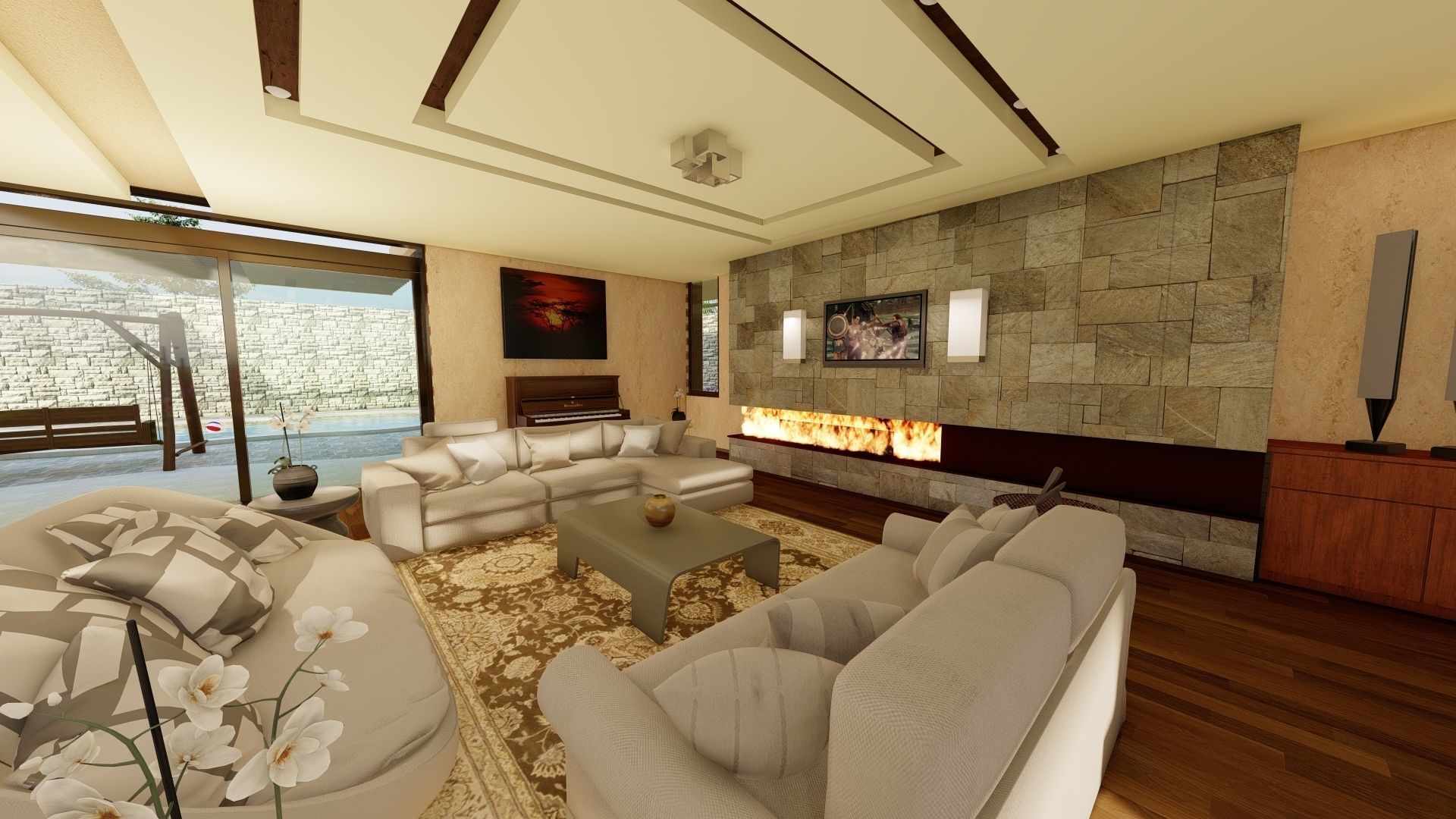 Happy Little Villa 3D model_8