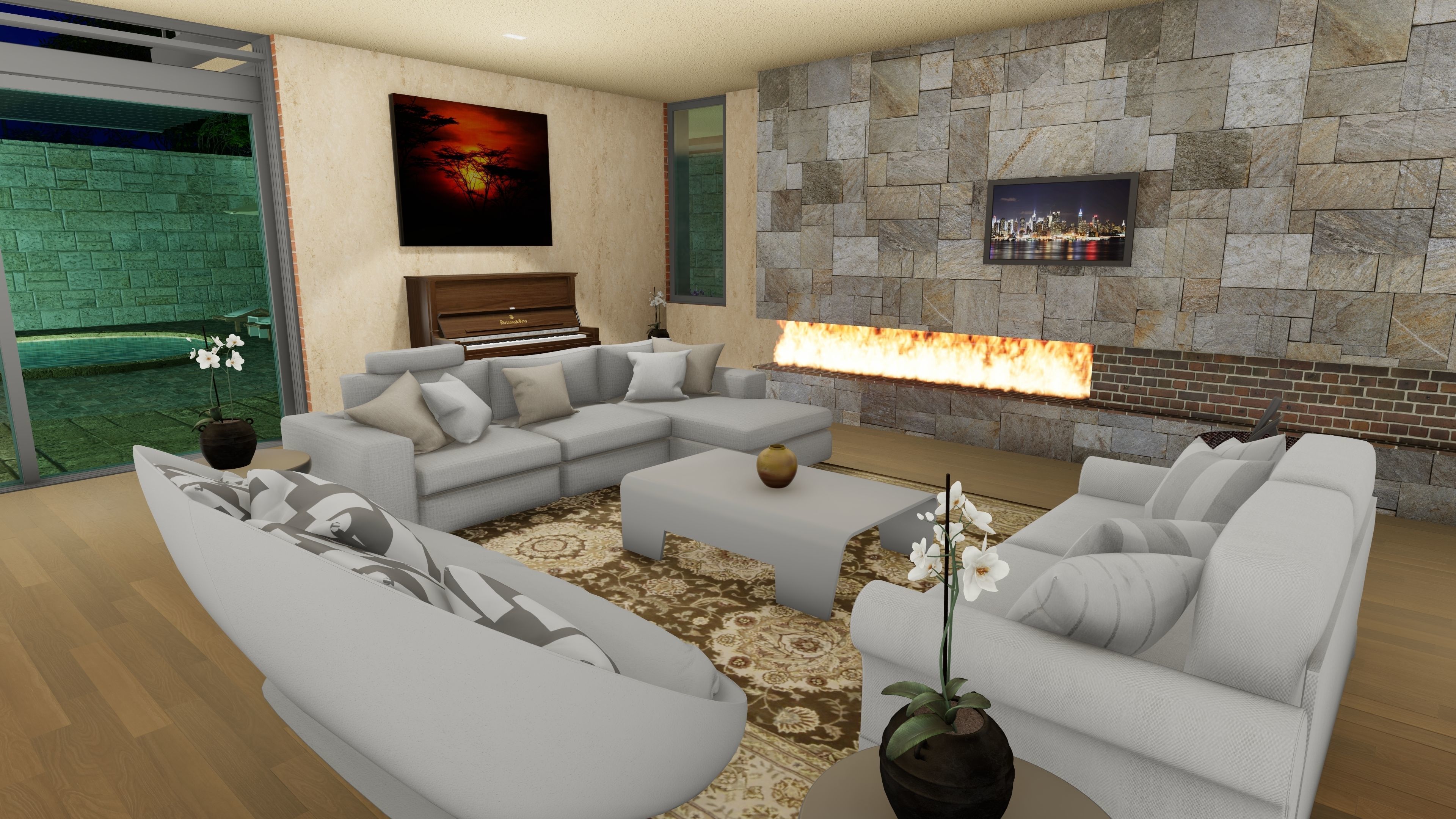 Happy Little Villa 3D model_13