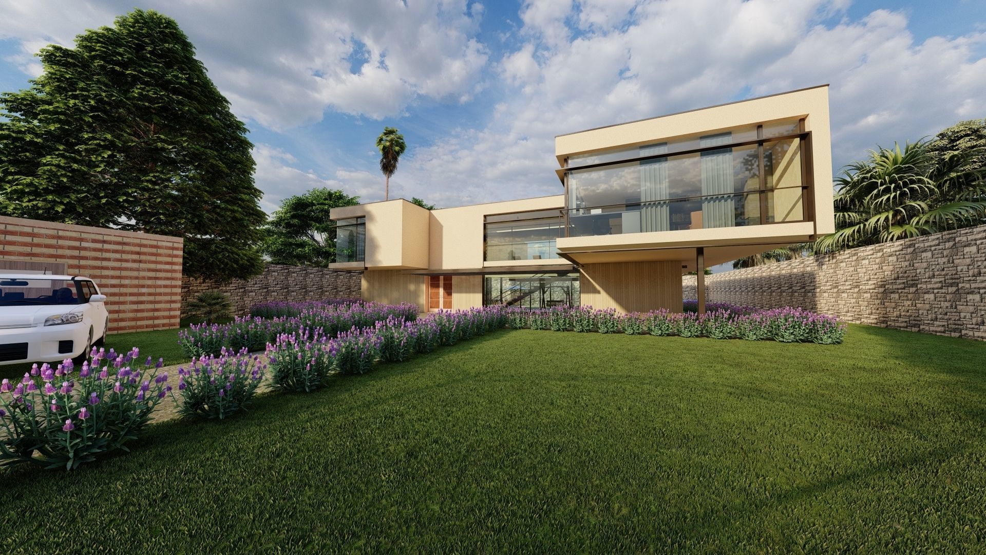 Happy Little Villa 3D model_4