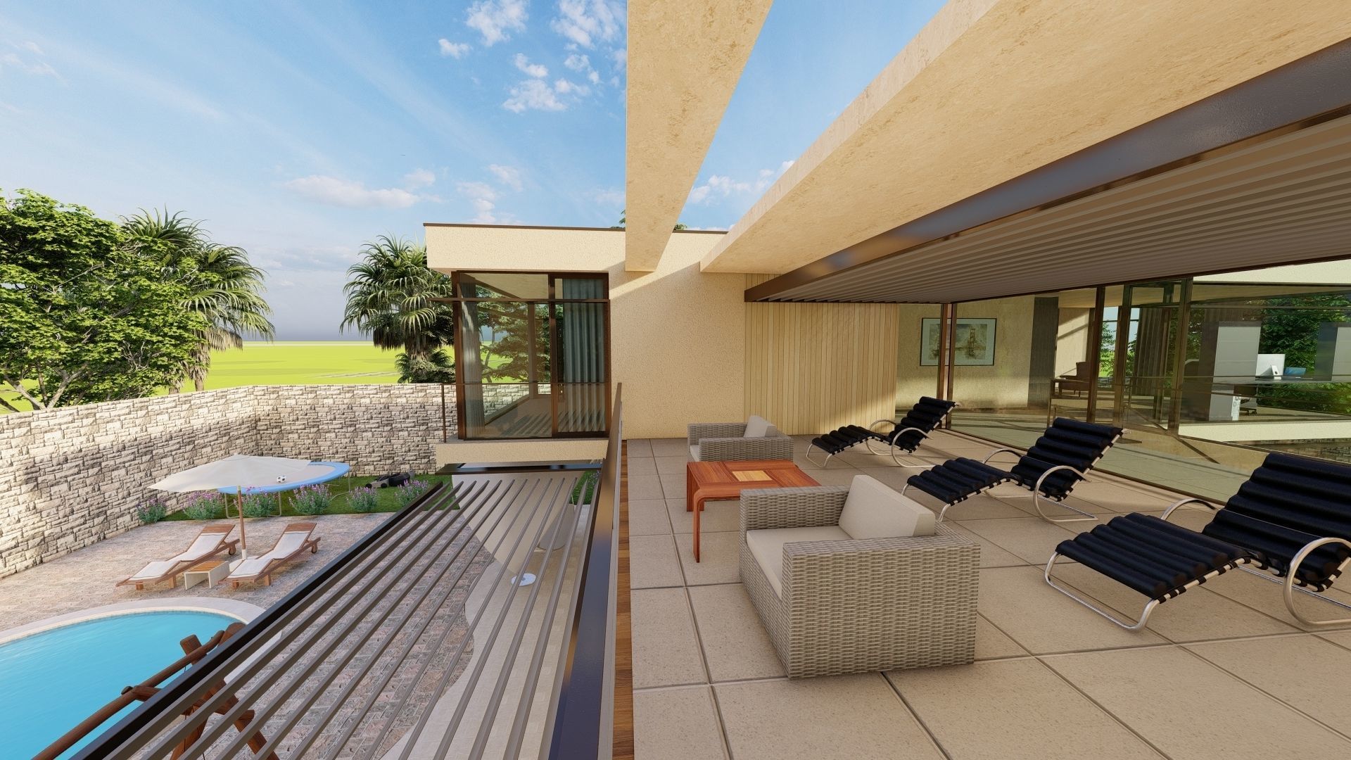 Happy Little Villa 3D model_5
