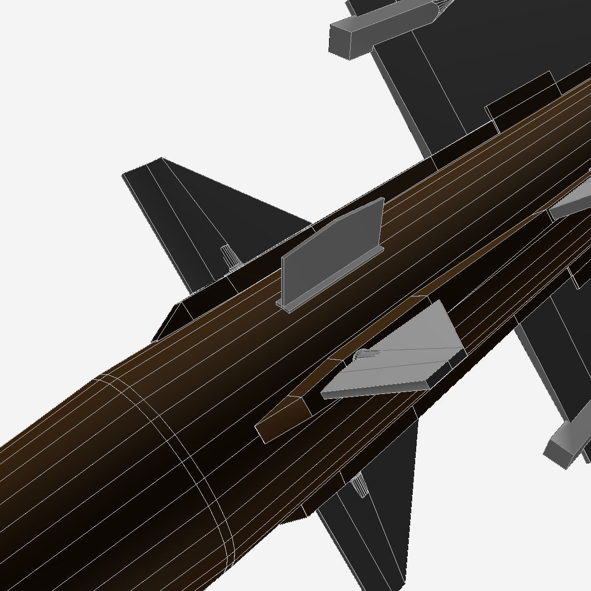 Sea Wolf Missile 3D model_14