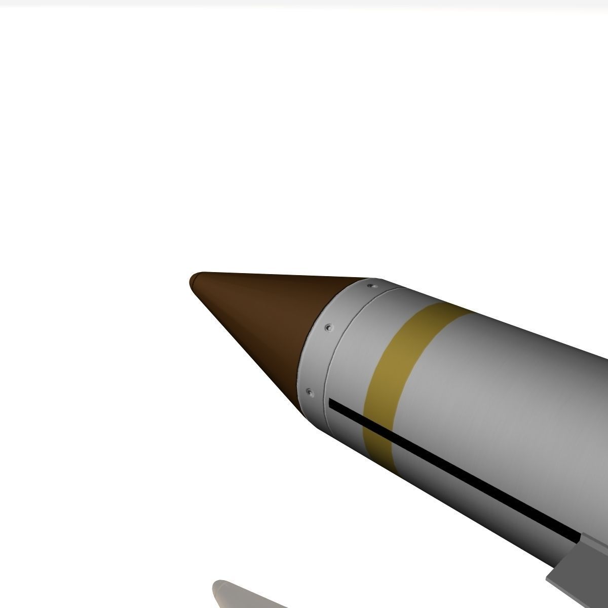Sea Wolf Missile 3D model_3