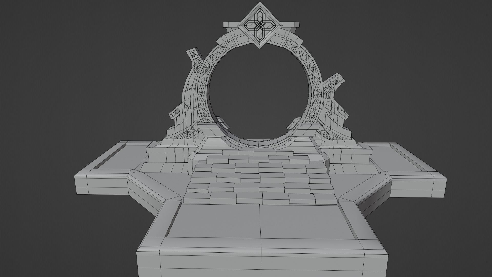 Portal to Spiral Abyss from Genshin Impact 3D model_9