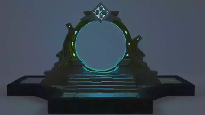 Portal to Spiral Abyss from Genshin Impact