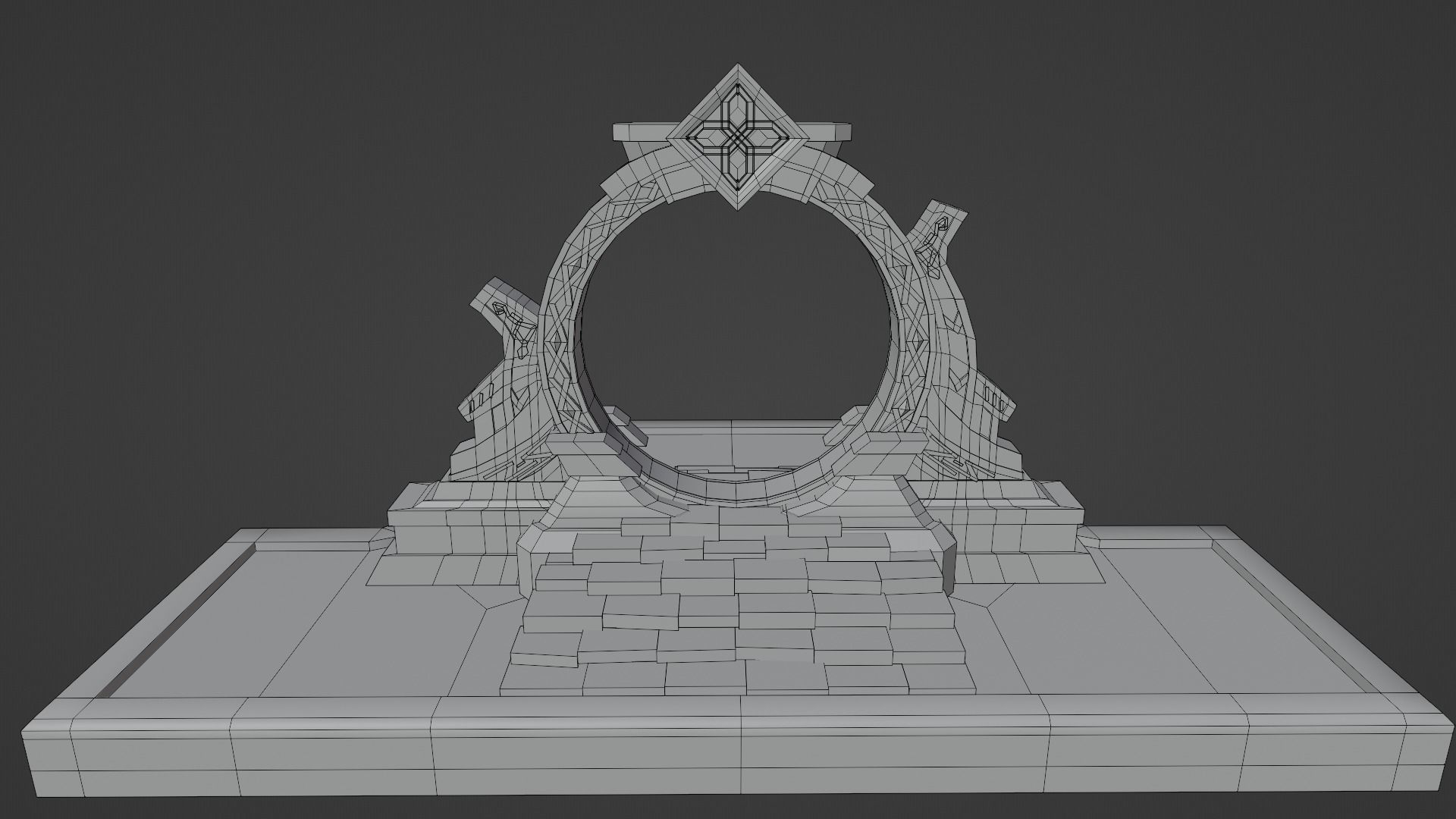 Portal to Spiral Abyss from Genshin Impact 3D model_10