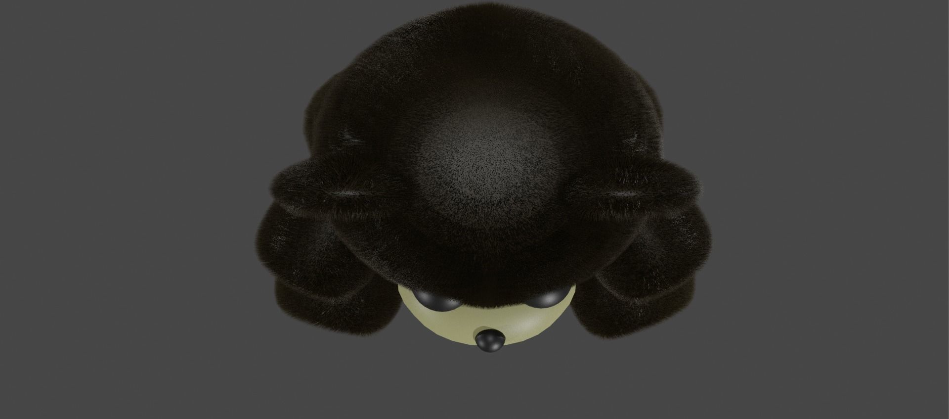 Brown and cute Teddy Bear - Model 3d 3D model_4