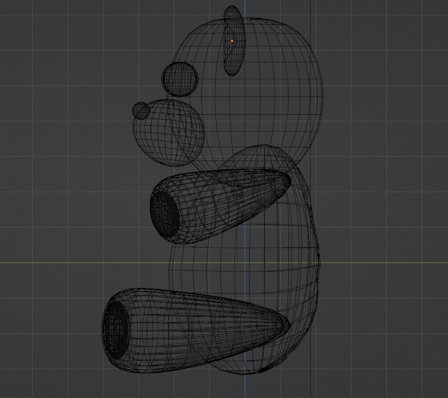 Brown and cute Teddy Bear - Model 3d 3D model_9