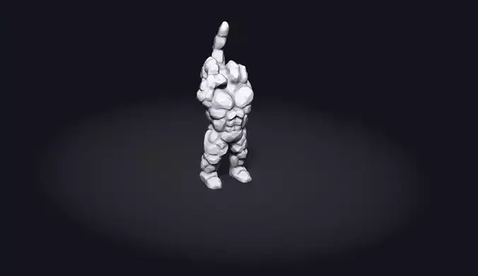 FU Golem 3D print model
