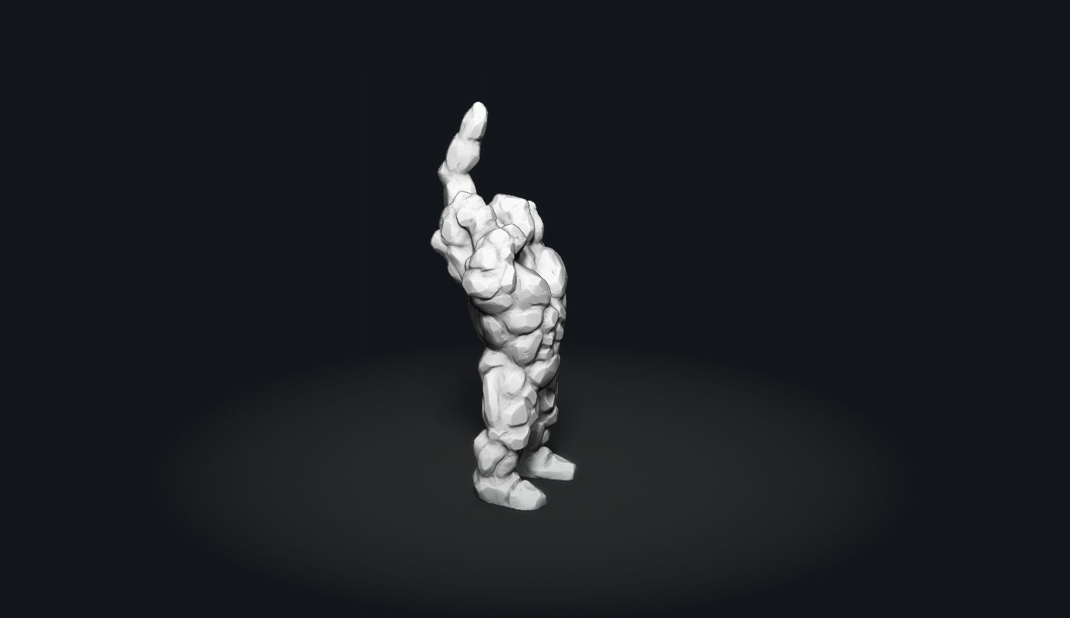 FU Golem 3D print model_1