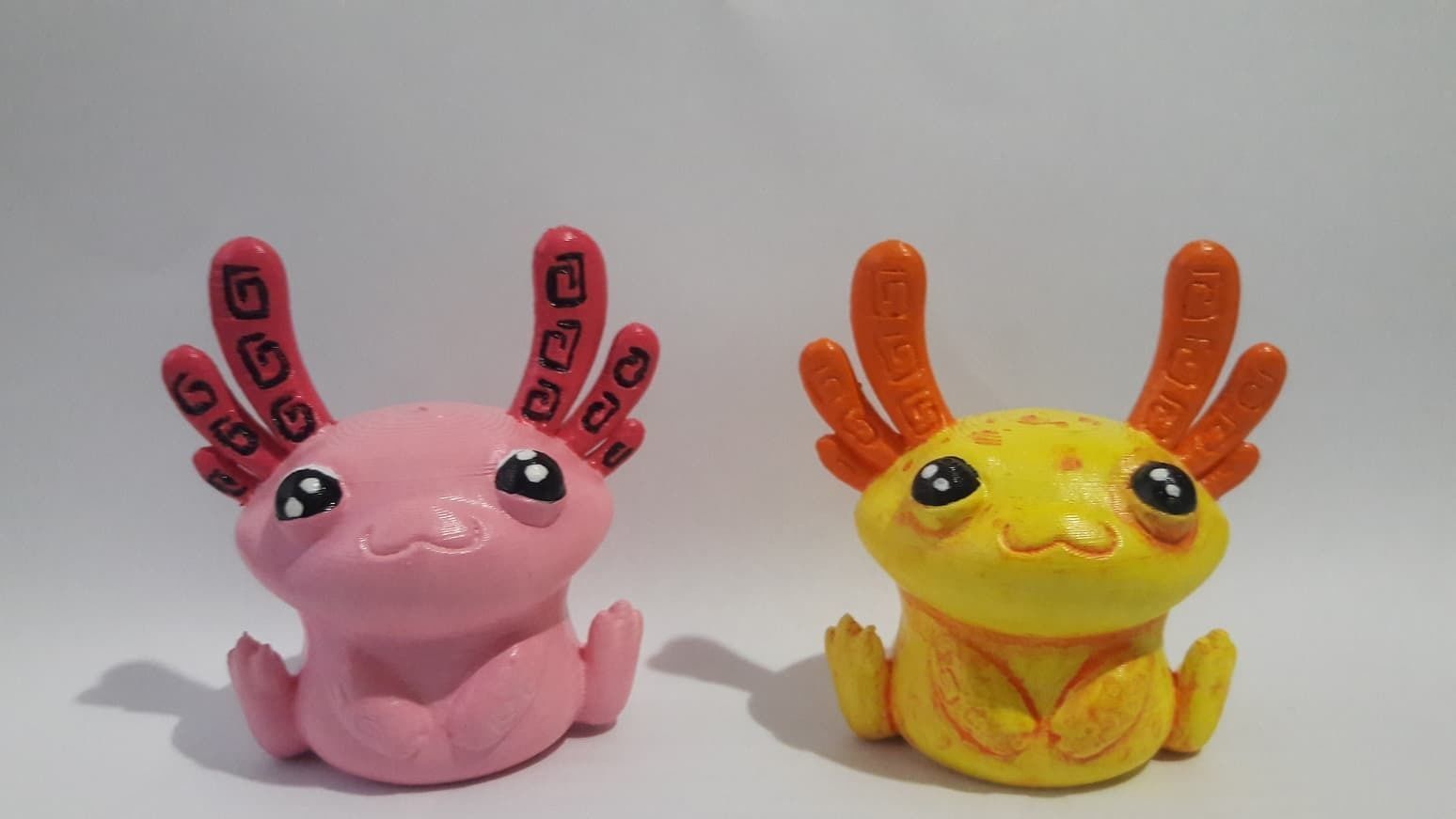 CUTE AXOLOTL 3D print model_3